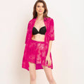 Lace Robe & Shorts Co-Ord Set