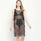 Black Lady Beachwear Dress