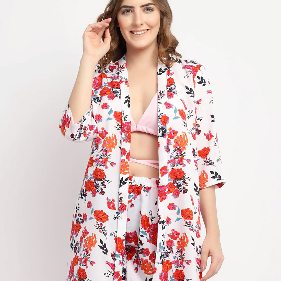 Beach Chic Robe & Shorts Co-Ord Set