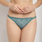 Sale Women Green Lace Thong Brief