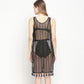 Black Lady Beachwear Dress