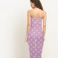 Purple Printed Sarong