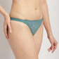 Sale Women Green Lace Thong Brief