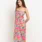 Multicoloured Abstract Printed Sarong