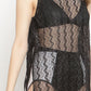Black Lady Beachwear Dress