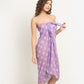 Purple Printed Sarong